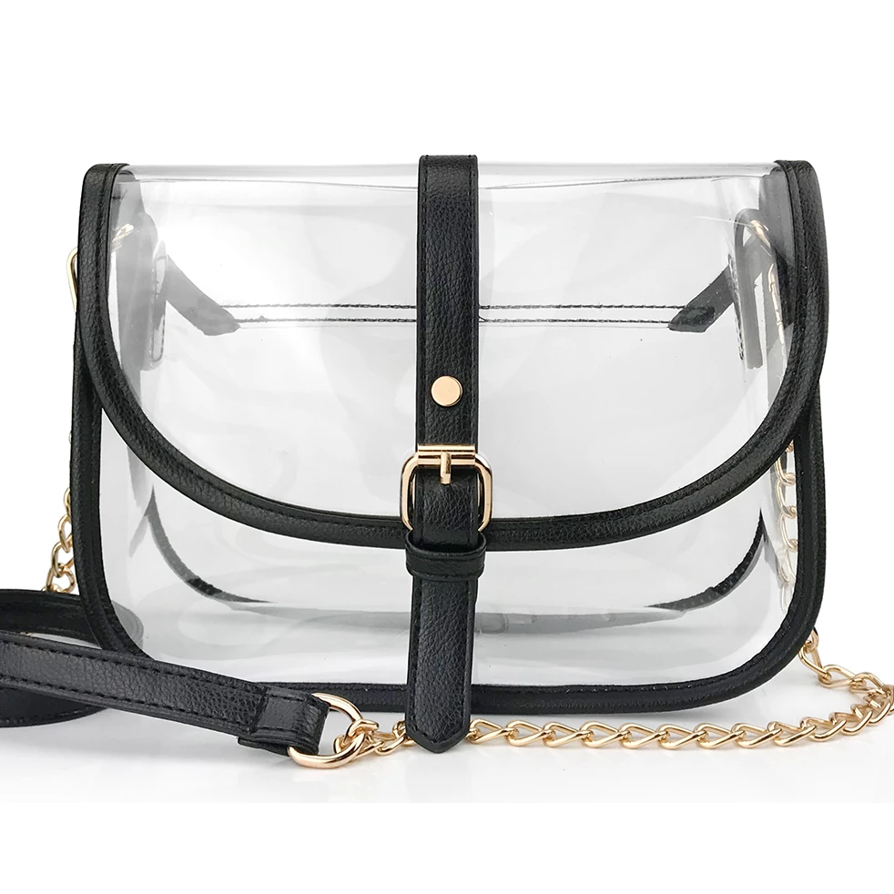 Wide Silver 2023 Bags Women Handbags Ladies Leather Clear Crossbody Bag -  China Clear Stadium Bag and Clear Bag Stadium Approved price